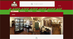 Desktop Screenshot of coffeemuseum.cz